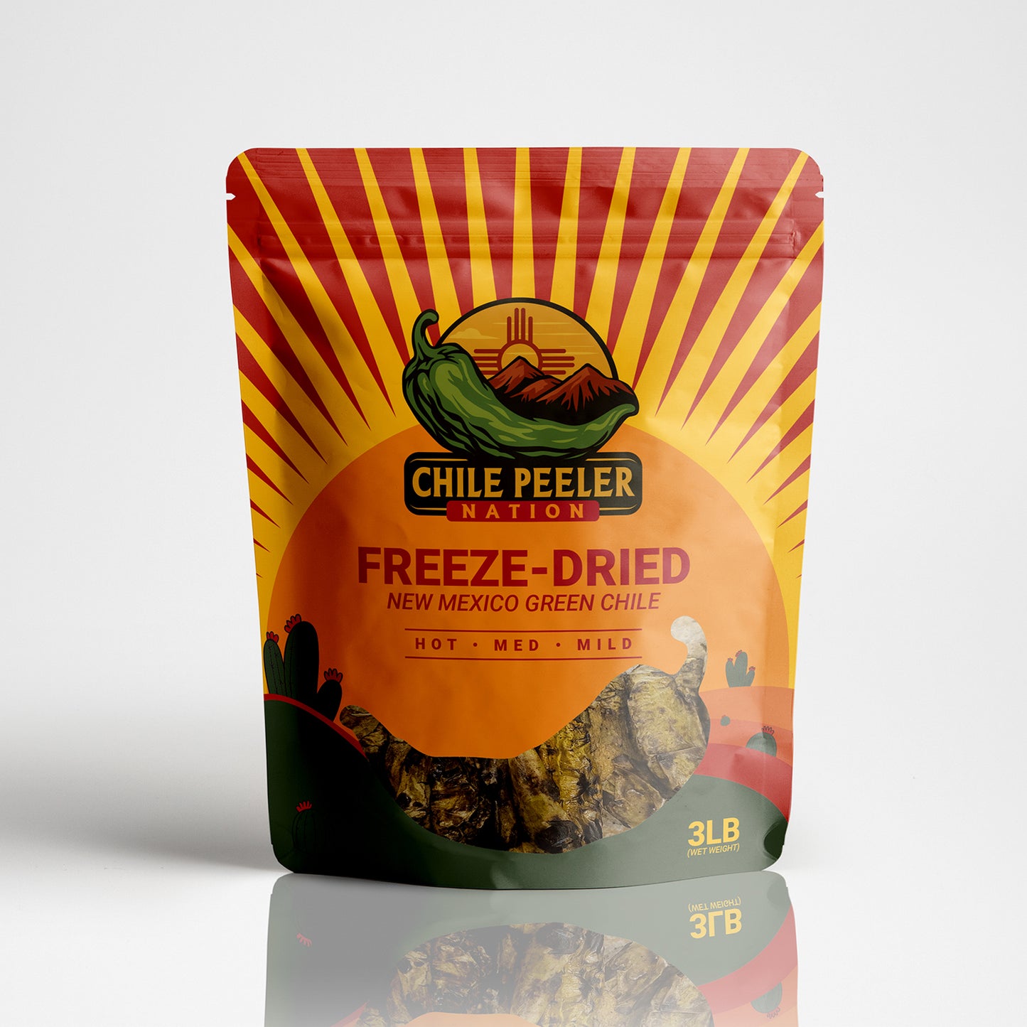 Freeze Dried New Mexico Green Chile