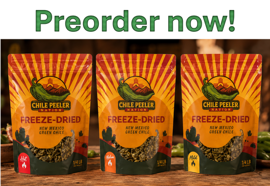 Freeze Dried New Mexico Green Chile - 0.5 oz - Chile Peeler Nation